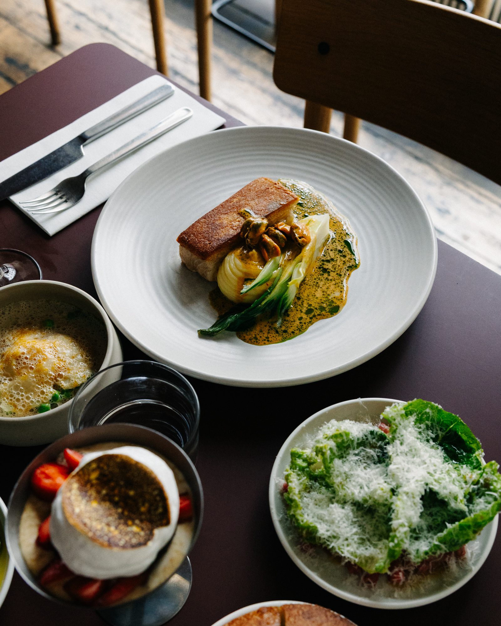 4 retters frokostmenu
