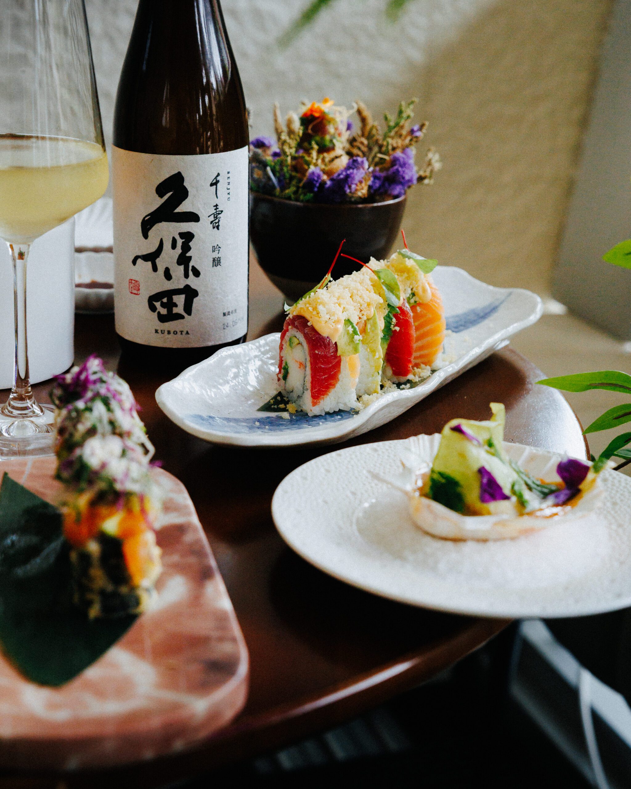 11 retters Omakase menu